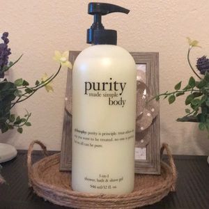 New. Philosophy. Purity made simple body